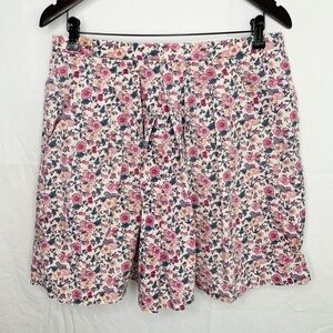 VINTAGE Floral Pleated Front Skort - Size L ⁉️